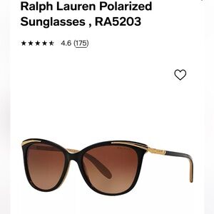 Ralph Lauren sunglasses WORN ONCE